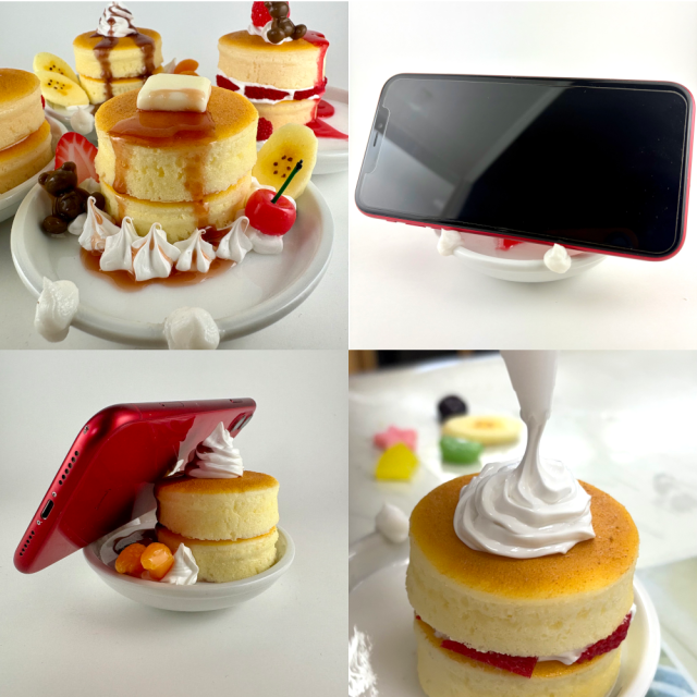 ミニパンケーキスマホスタンド